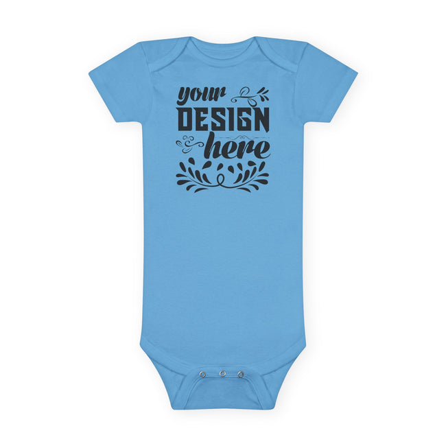 Customizable Gerber Childrenswear 6516A Baby Short Sleeve Onesie