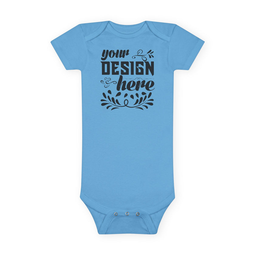 Customizable Gerber Childrenswear 6516A Baby Short Sleeve Onesie