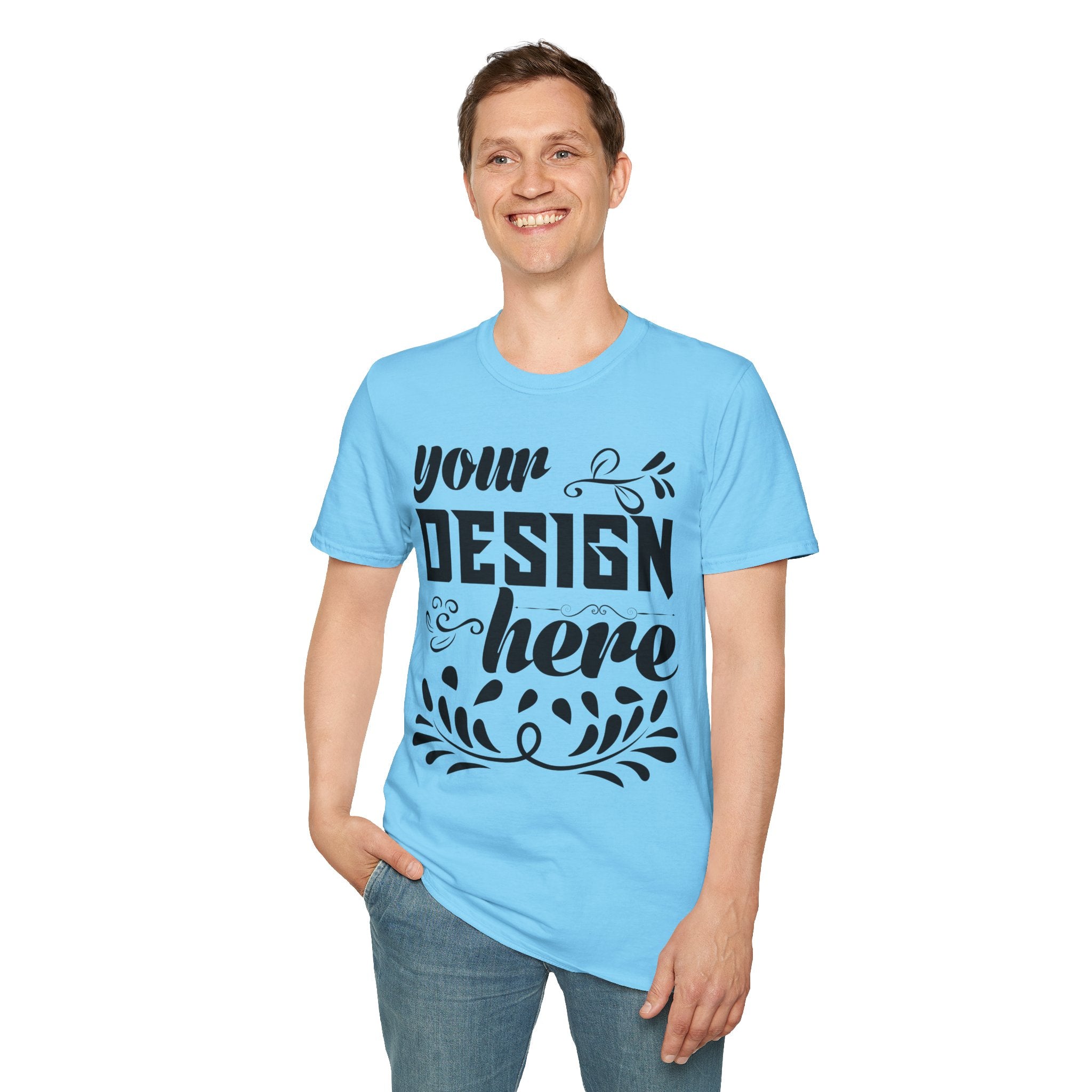 Customizable Gildan 64000 Unisex Softstyle T-Shirt Classic Fit