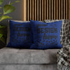 Customizable Spun Polyester Square Pillowcase Double-Sided Print Cover