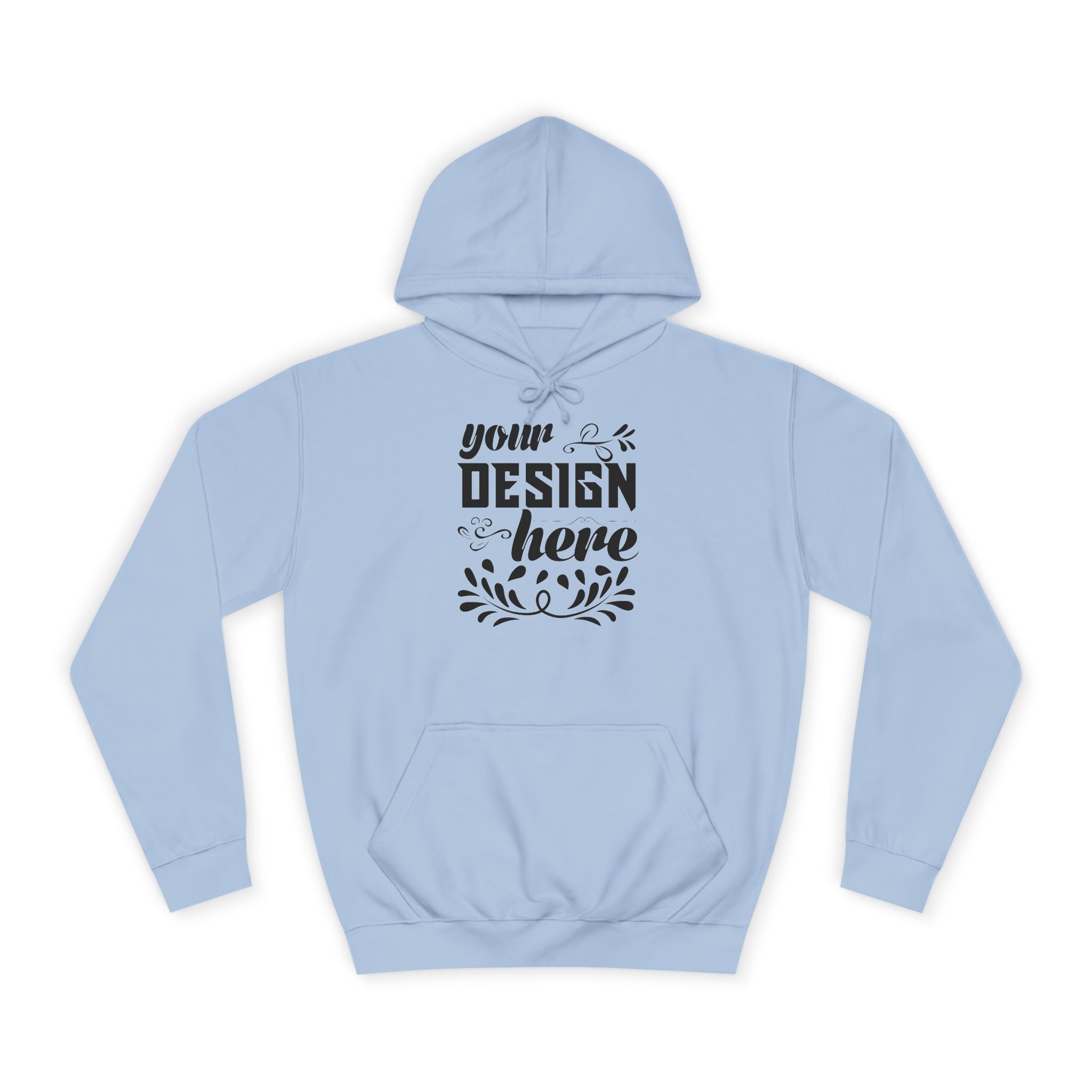 Customizable AWDis JH001 Unisex College Hoodie