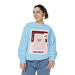 Customizable Comfort Colors 1566 Unisex Garment Dyed Sweatshirt DTG Custom Design