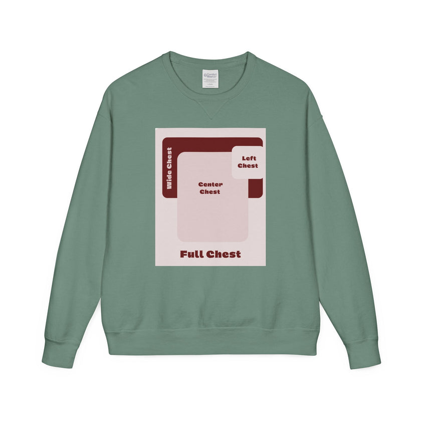 Customizable Hanes GDH400 Unisex Garment Dyed Crewneck Sweatshirt