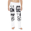 Customizable Mens Pajama Pants All Over Print Light Brushed Polyester