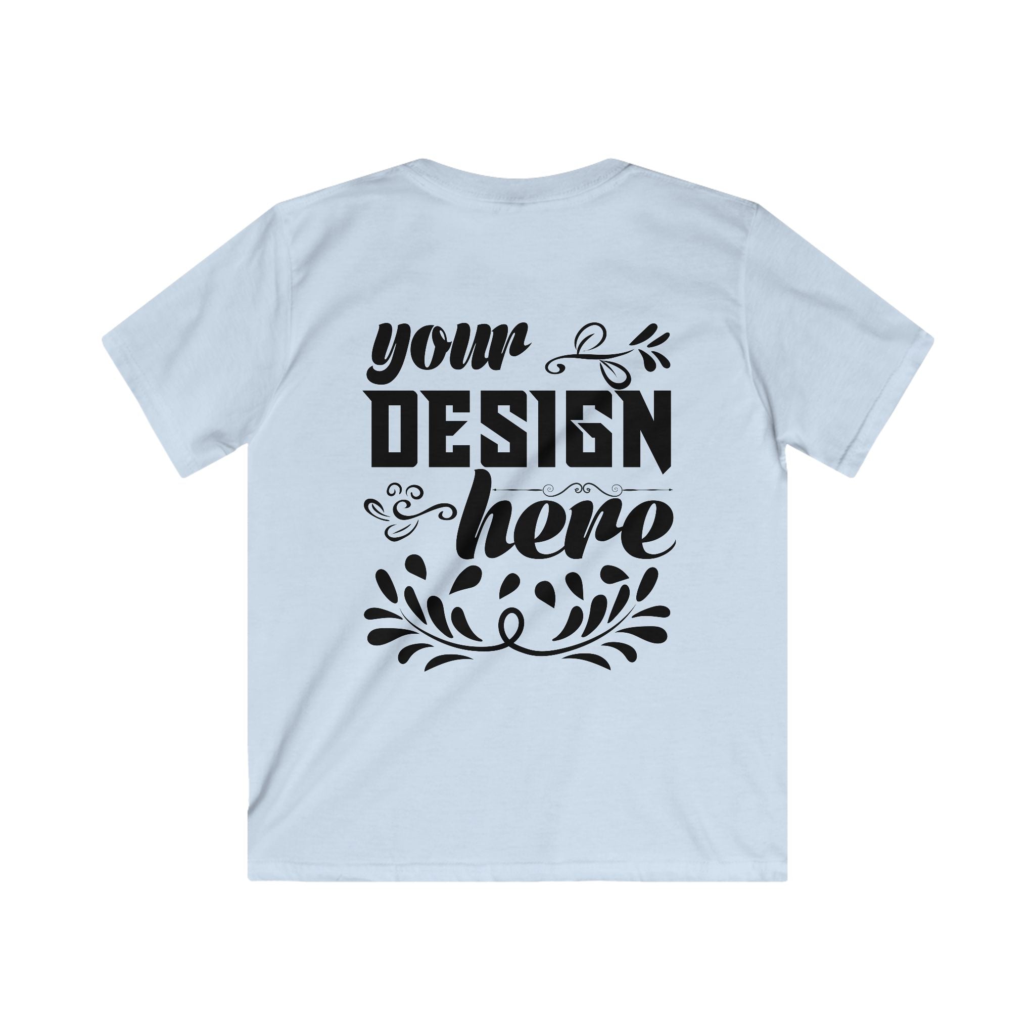 Customizable Gildan 64000B Kids Softstyle Classic T-Shirt