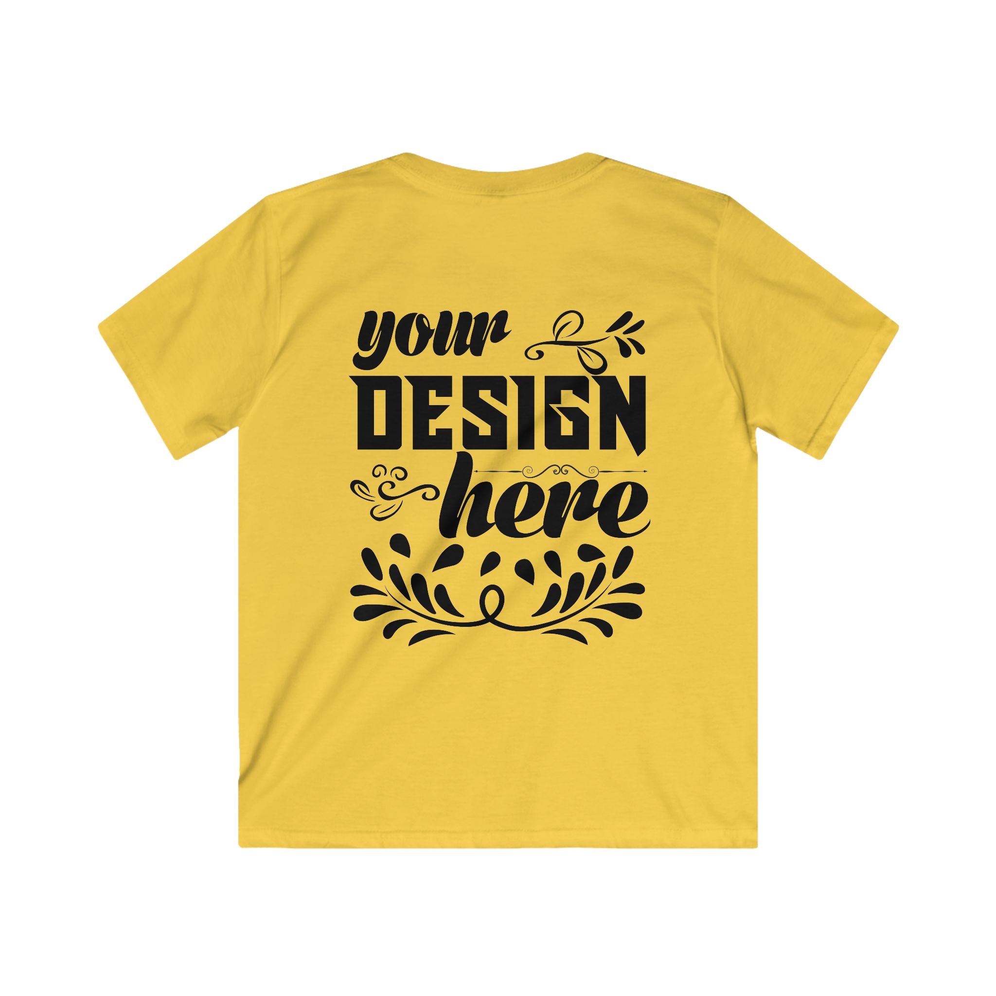 Customizable Gildan 64000B Kids Softstyle Classic T-Shirt