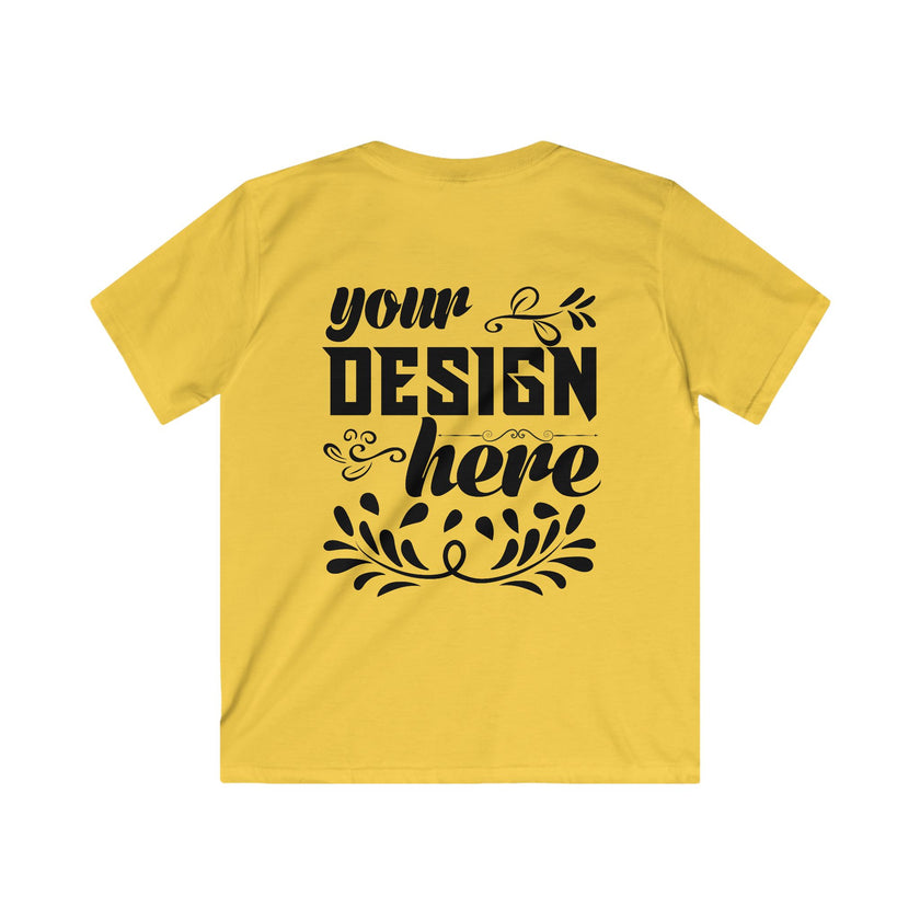 Customizable Gildan 64000B Kids Softstyle Classic T-Shirt