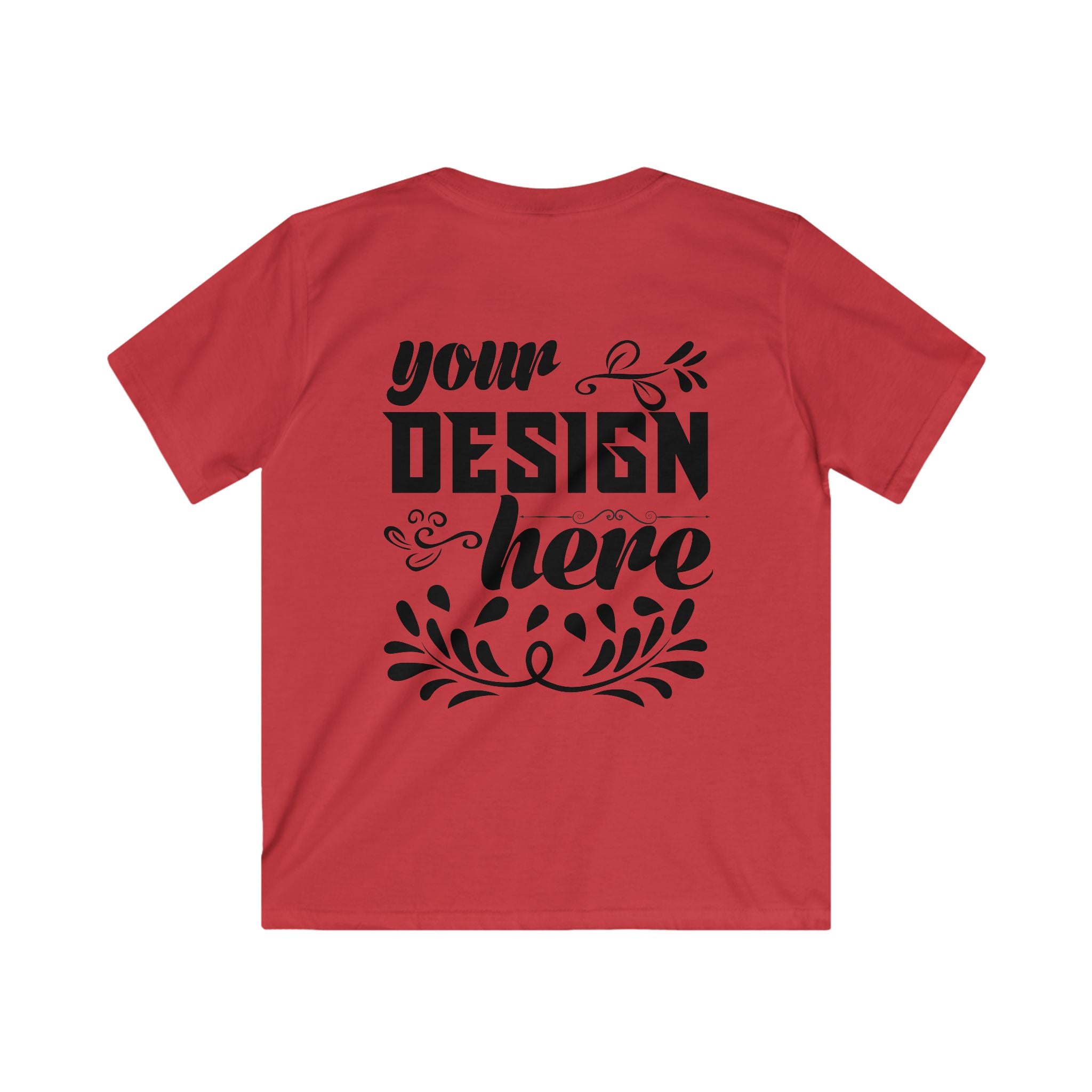 Customizable Gildan 64000B Kids Softstyle Classic T-Shirt