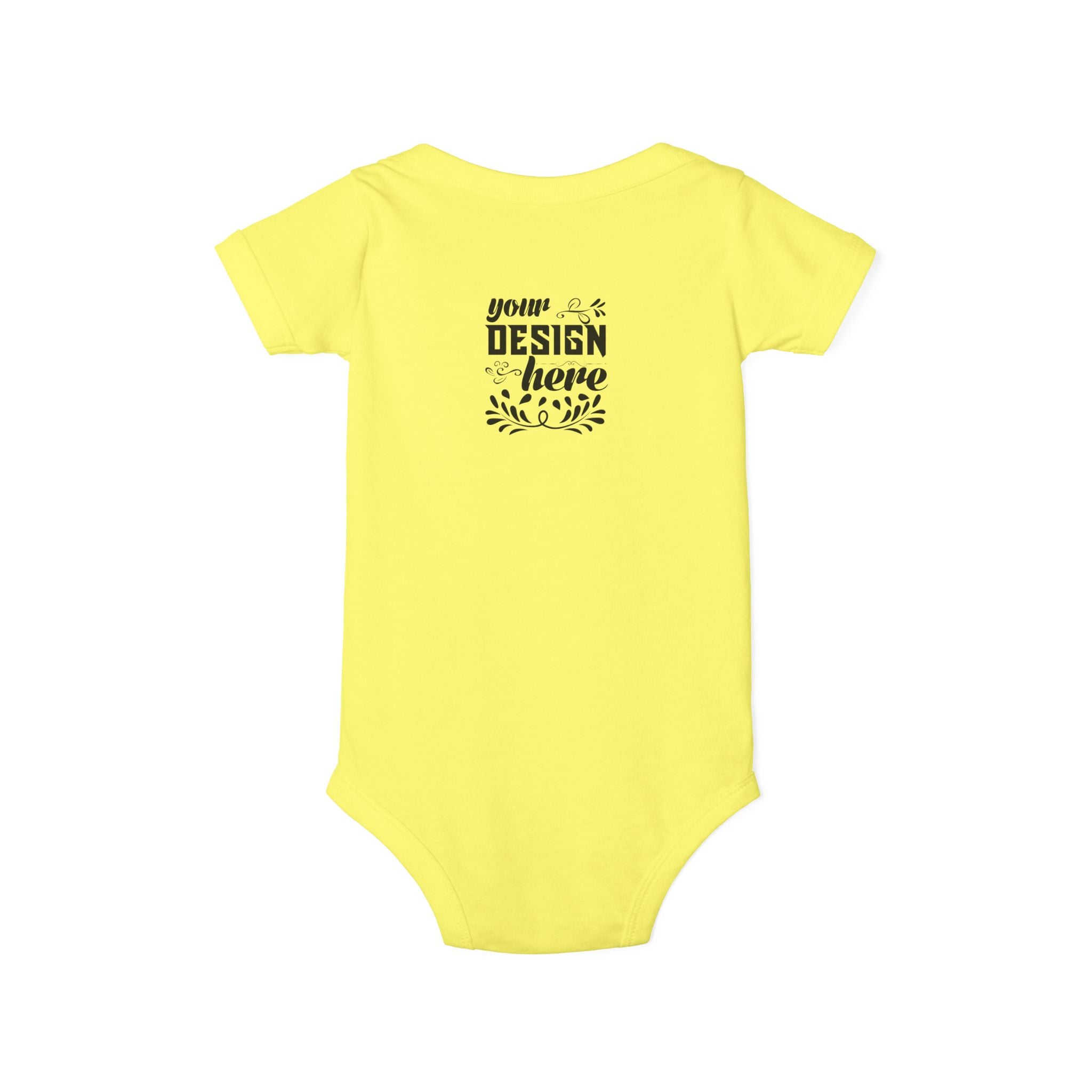 Customizable Bella+Canvas 100B Infant Jersey One Piece Bodysuit