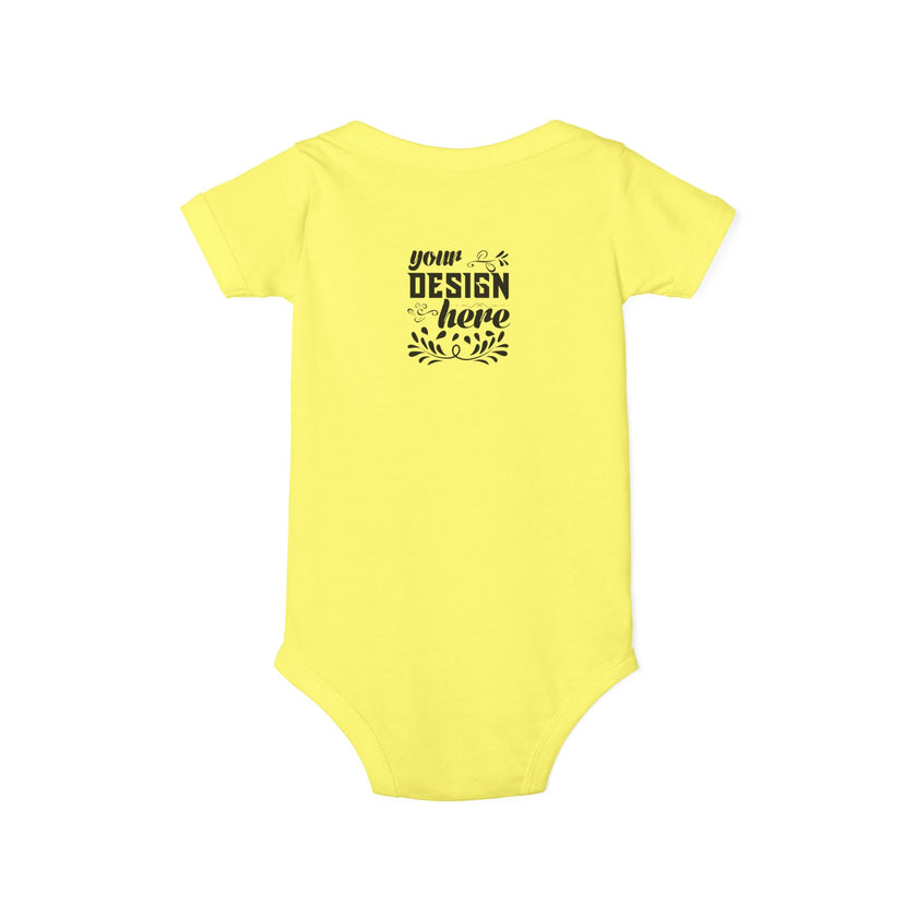 Customizable Bella+Canvas 100B Infant Jersey One Piece Bodysuit