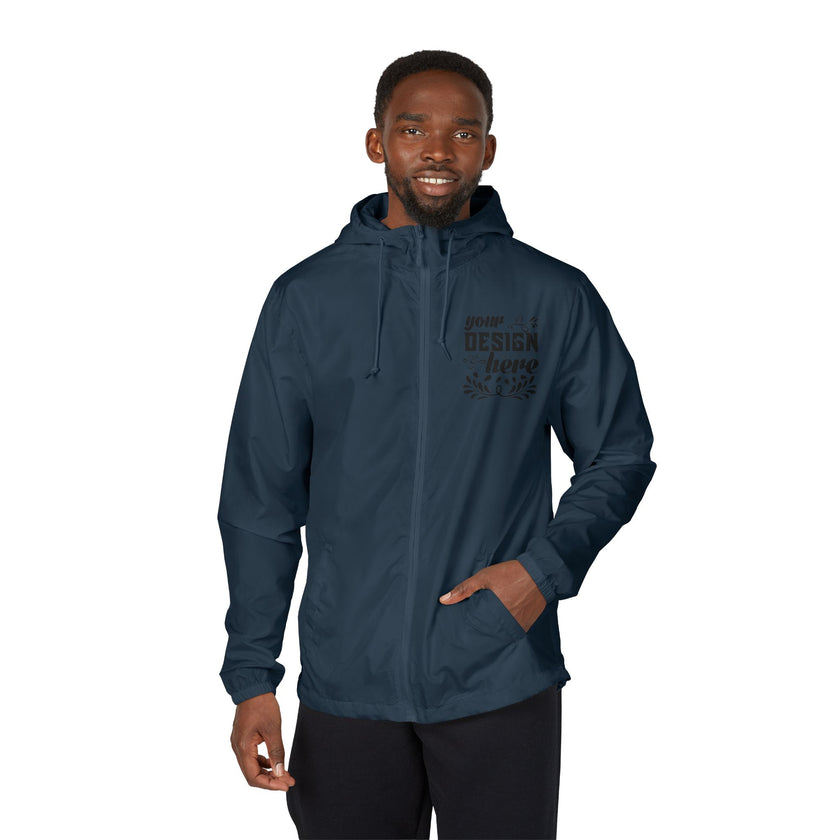 Customizable Independent Trading Company EXP54LWZ Unisex Windbreaker