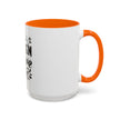 Customizable Accent Coffee Mug 11oz and 15oz Colored Interior Handle
