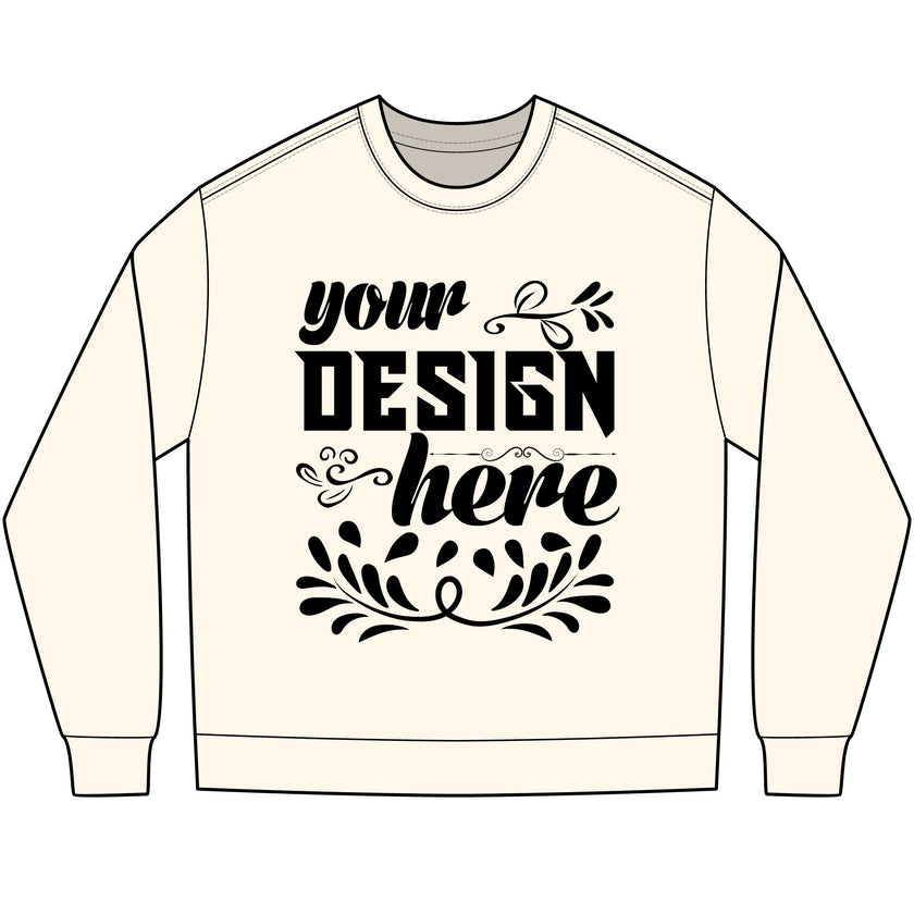 Customizable Bella+Canvas 3511 Unisex Heavyweight Long Sleeve Tee Relaxed Fit