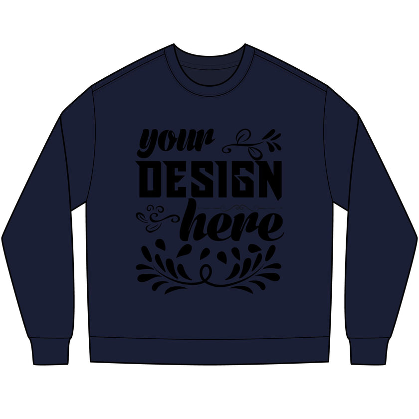 Customizable Bella+Canvas 3511 Unisex Heavyweight Long Sleeve Tee Relaxed Fit