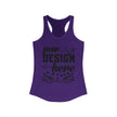 Customizable Next Level 1533 Womens Ideal Racerback Tank