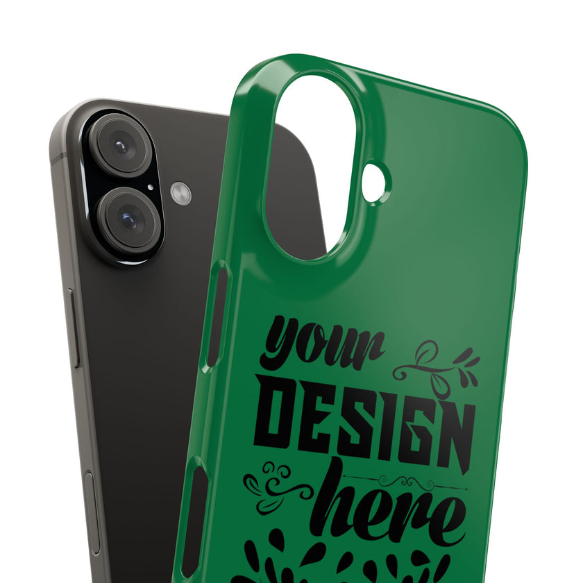 Customizable Slim Phone Case Super Slim Glossy Lexan Polycarbonate Plastic