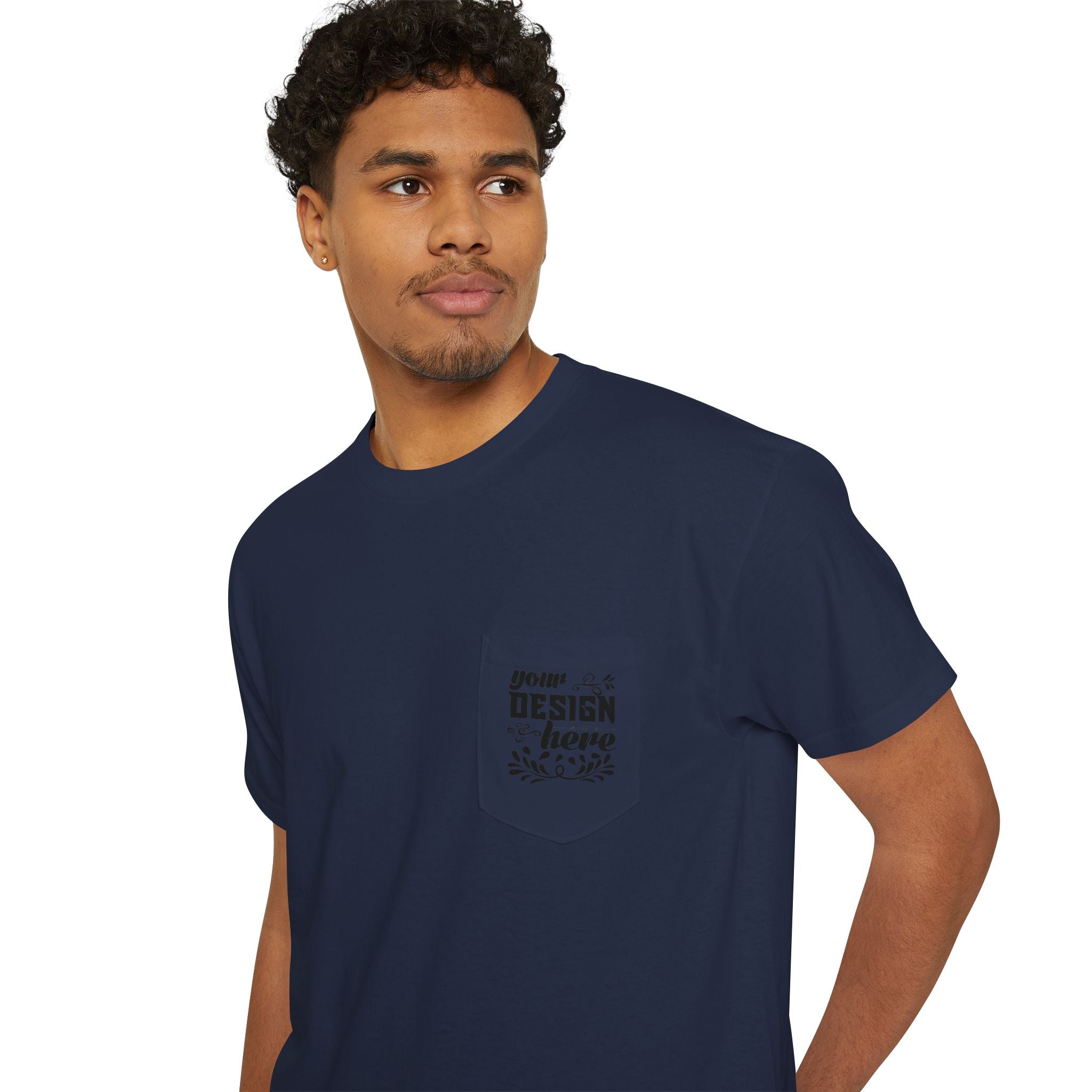 Customizable Gildan 5300 Unisex Heavy Cotton Pocket T-Shirt