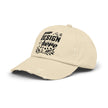 Customizable District DT600 Distressed Cotton Cap for Personalized Style
