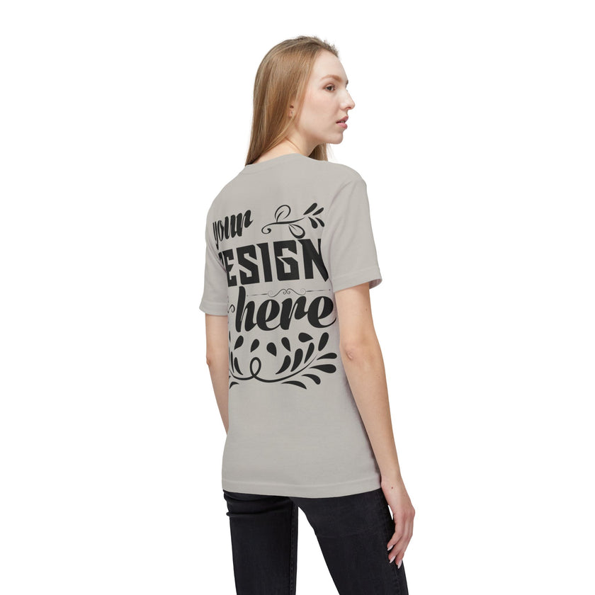 Customizable Bayside 5040 Unisex Midweight T-Shirt Made in US