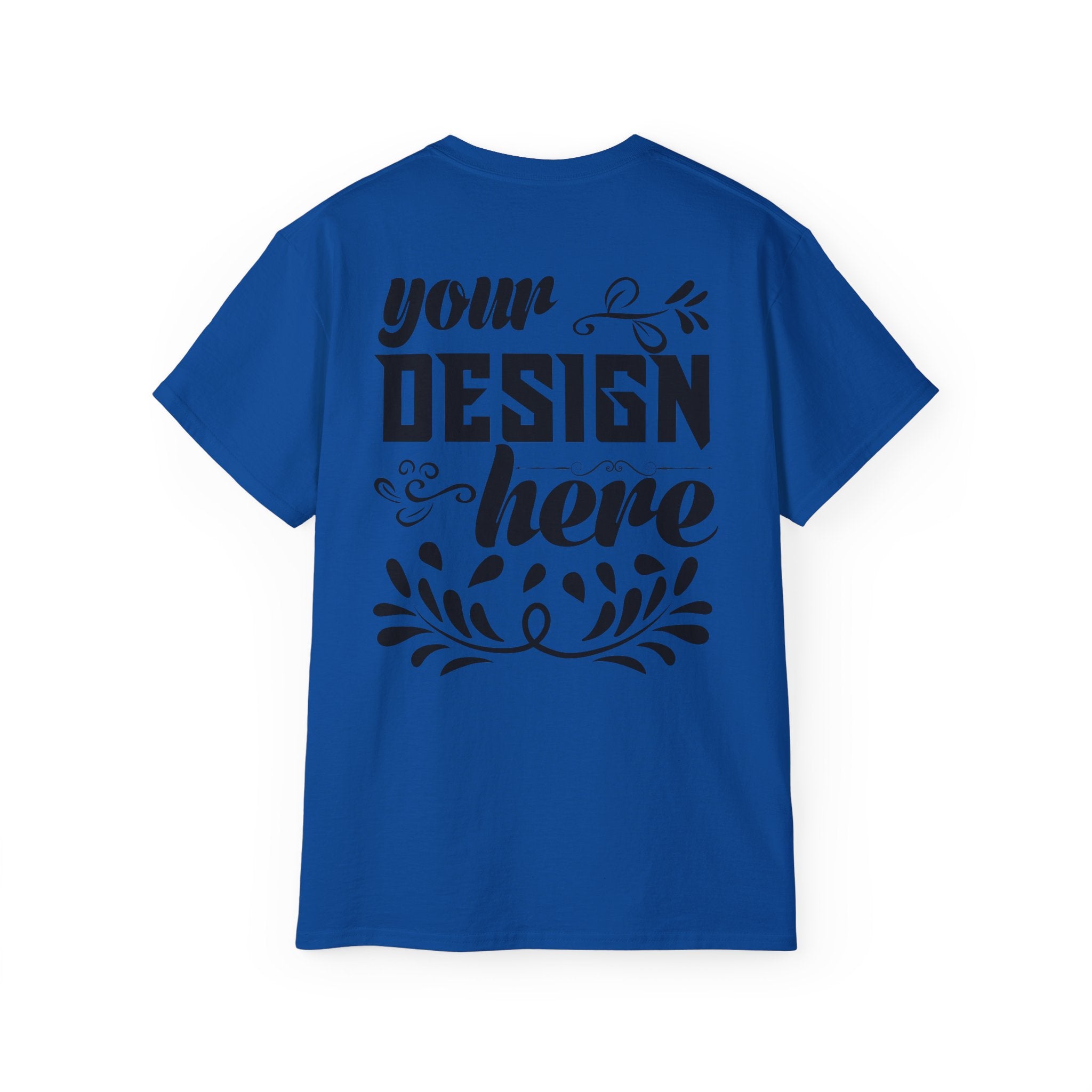 Customizable Gildan 2000 Unisex Ultra Cotton Crew Neck T-Shirt