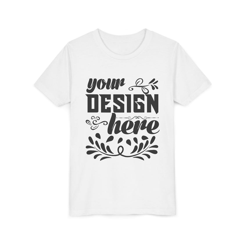 Customizable Bella+Canvas 3001Y Youth Short Sleeve T-Shirt Premium Fit