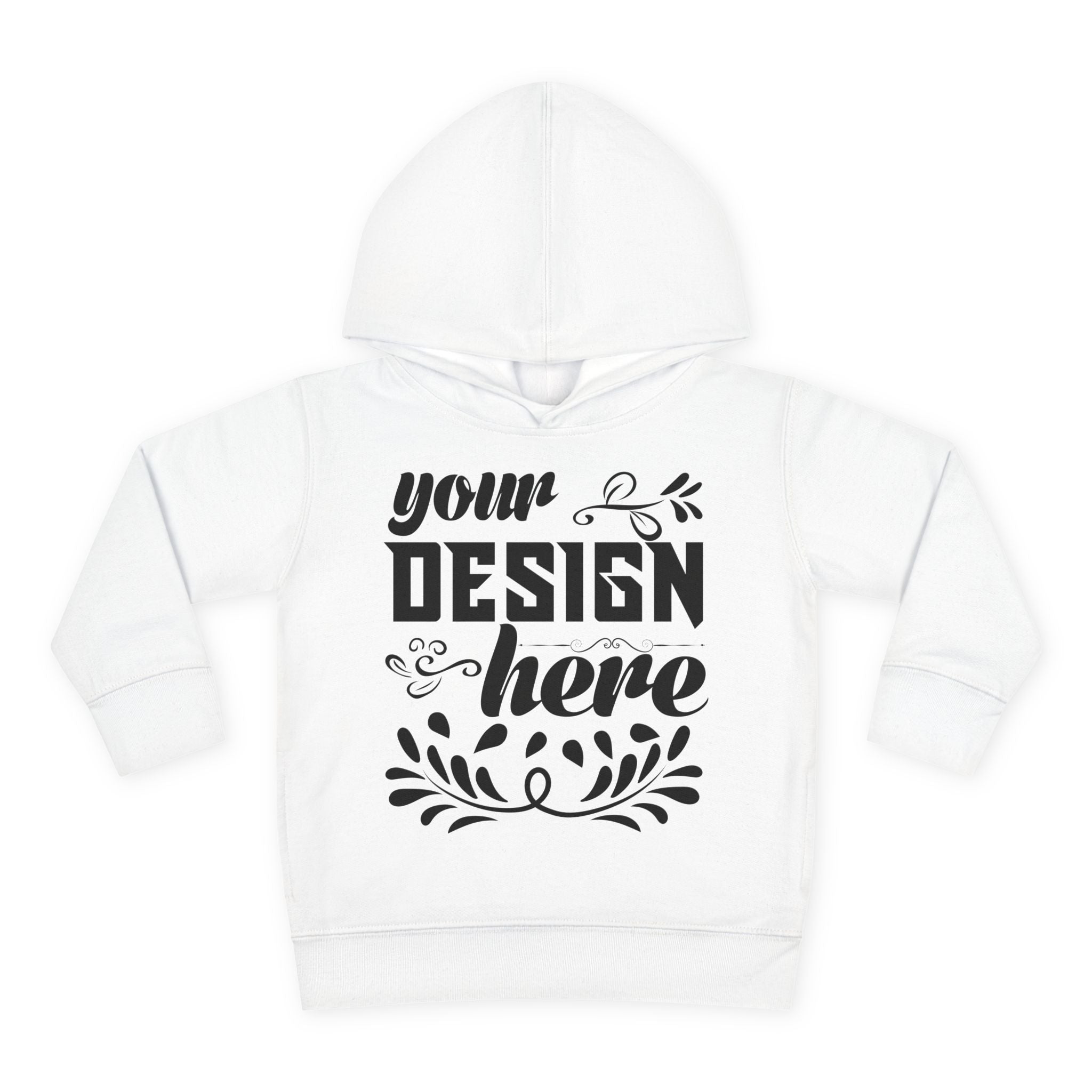Customizable Rabbit Skins Toddler Pullover Fleece Hoodie DTG