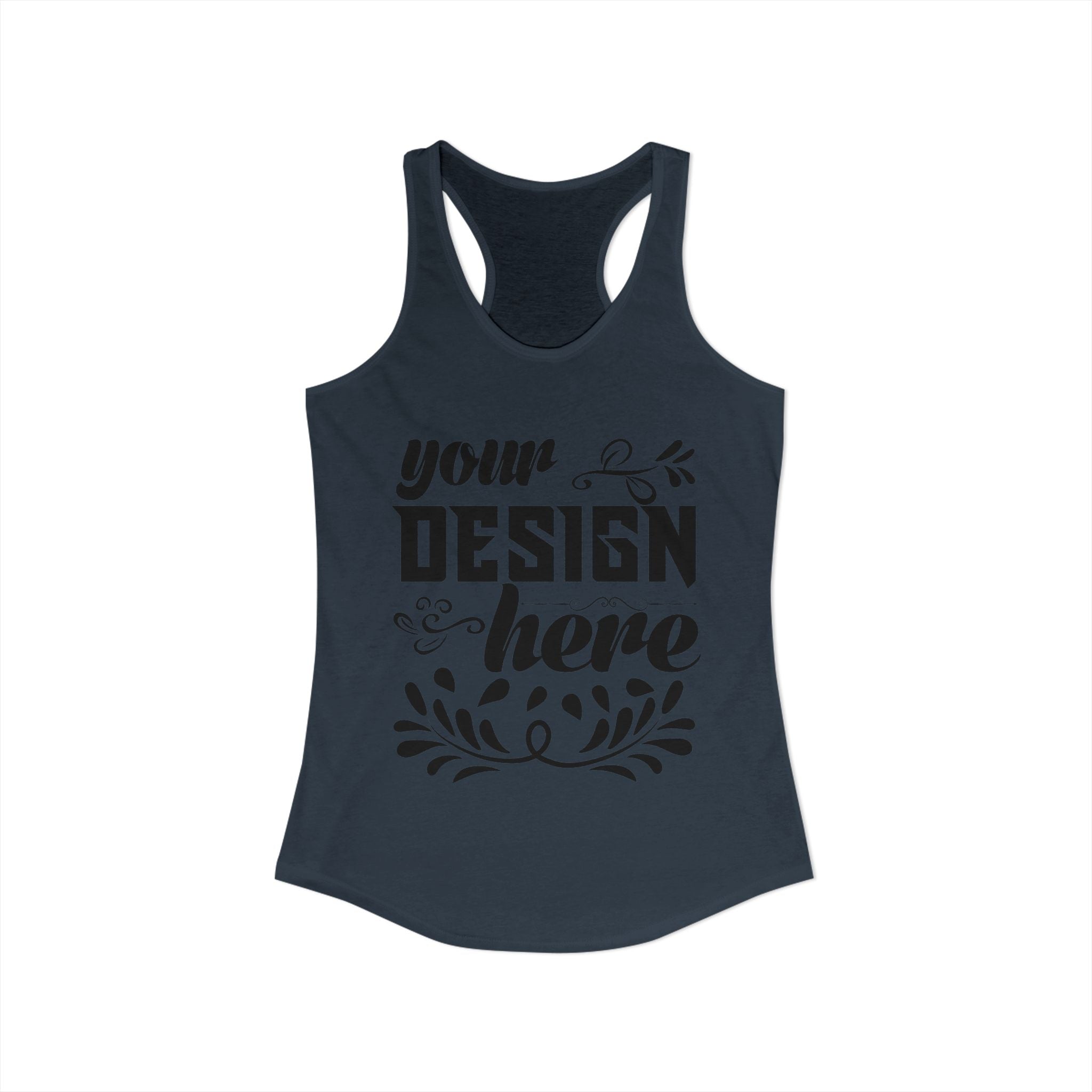 Customizable Next Level 1533 Womens Ideal Racerback Tank