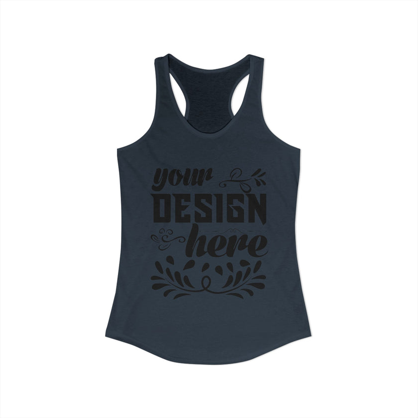 Customizable Next Level 1533 Womens Ideal Racerback Tank