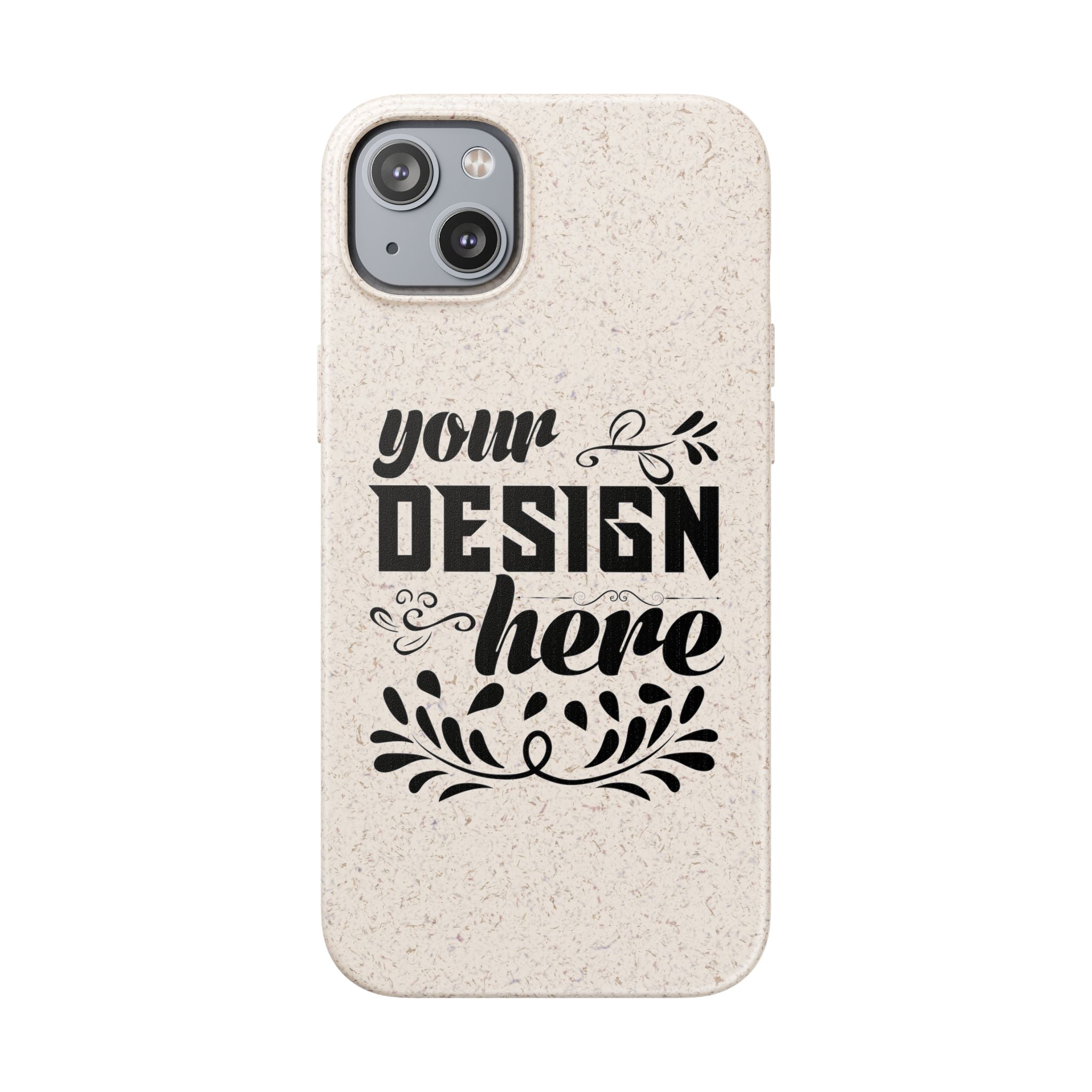 Customizable Biodegradable Phone Case Matte Finish Wireless Charging