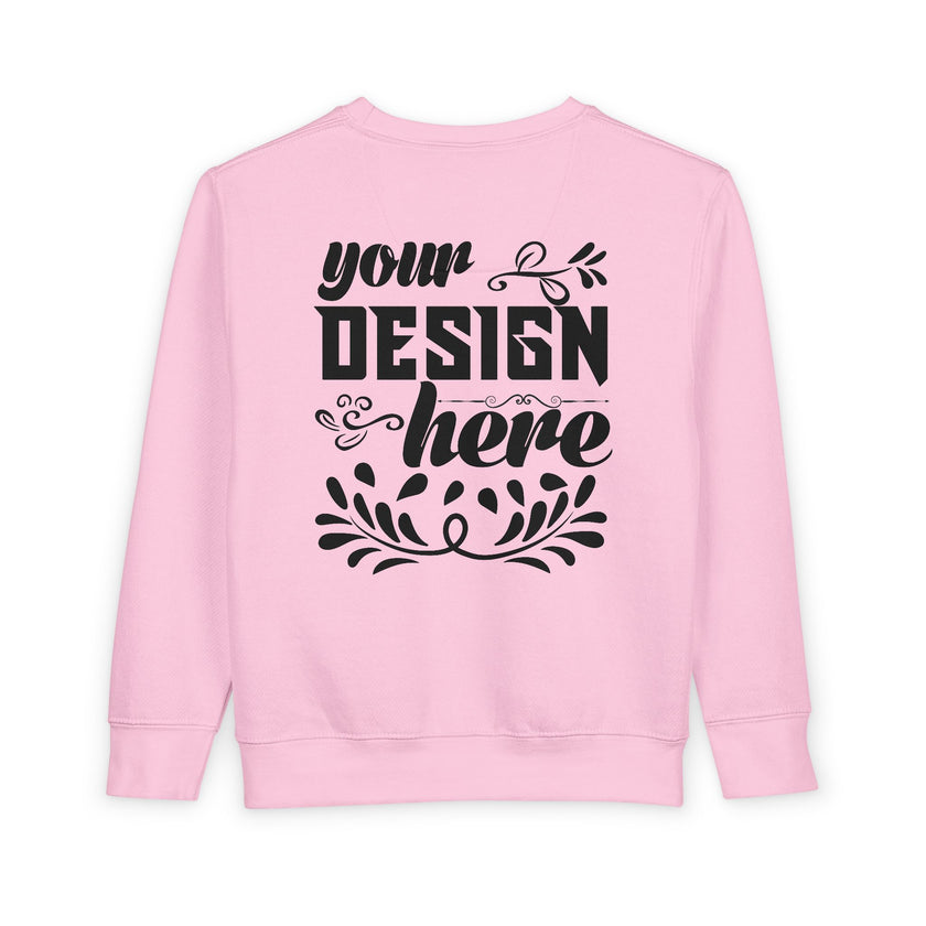 Customizable Rabbit Skins 3317 Toddler Fleece Sweatshirt