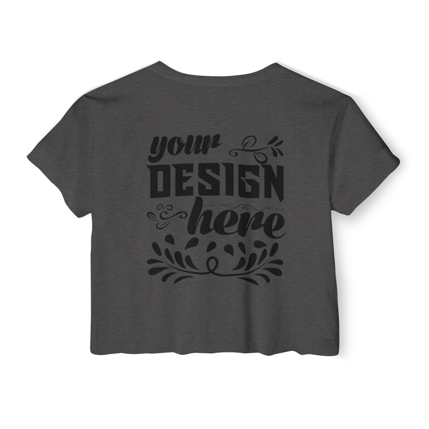 Customizable Next Level 5080 Womens Festival Crop Top