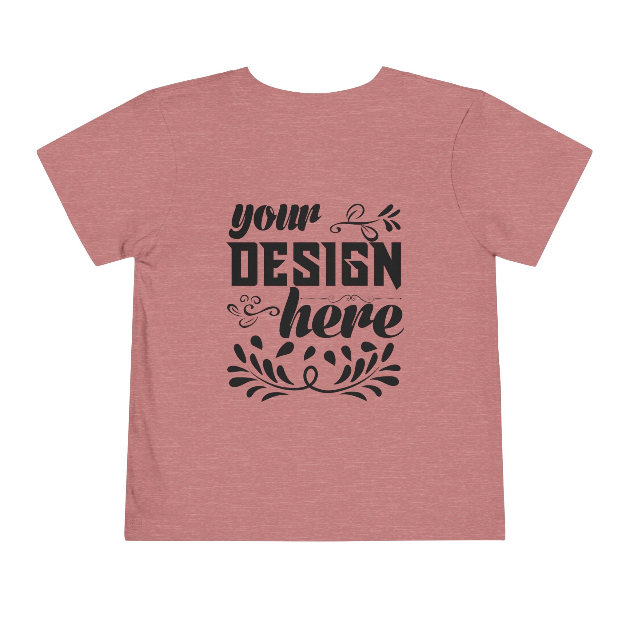 Customizable Bella+Canvas 3001T Toddler Short Sleeve T-Shirt Jersey