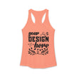 Customizable Next Level 1533 Womens Ideal Racerback Tank