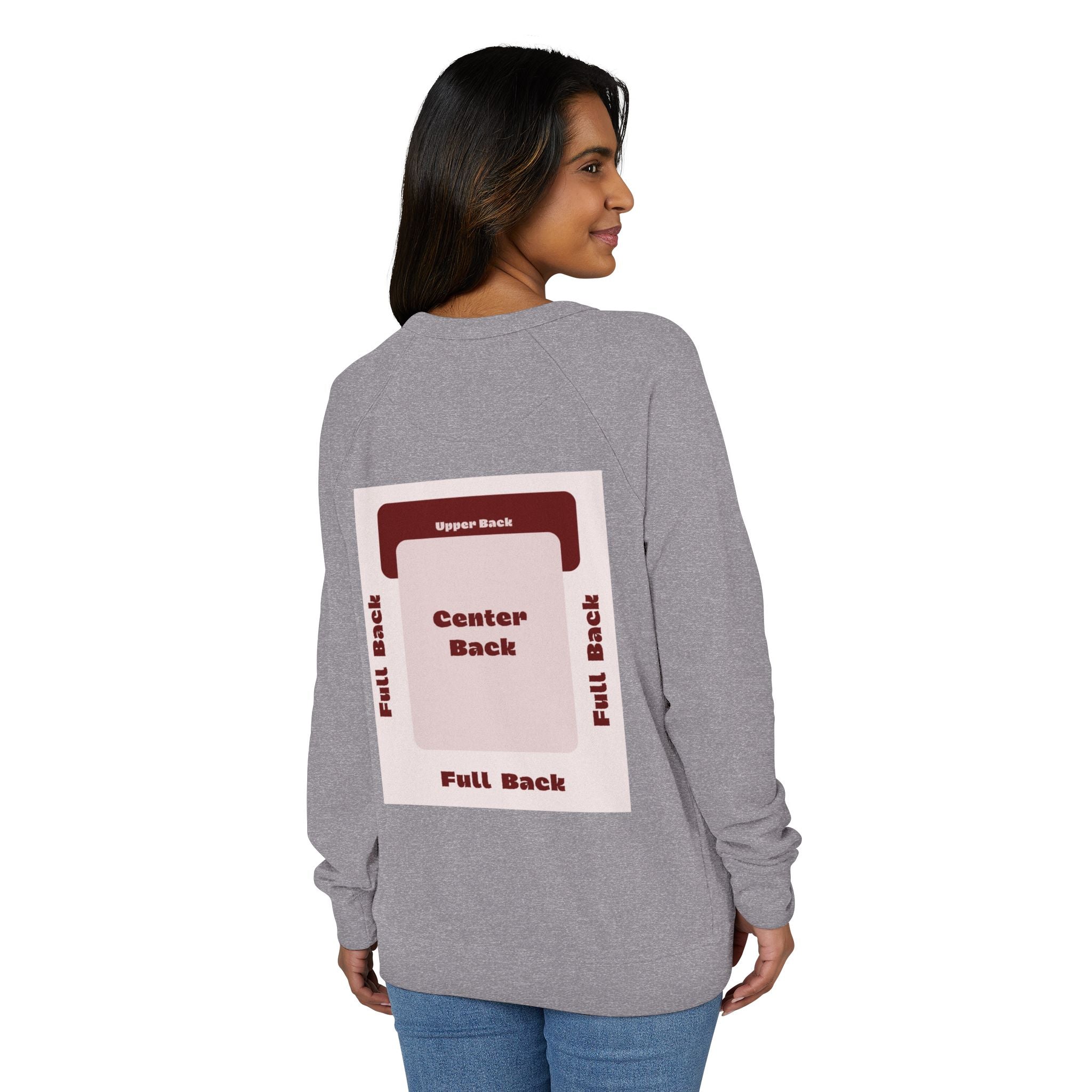 Customizable Lane Seven LS13004 Unisex French Terry Raglan Crewneck