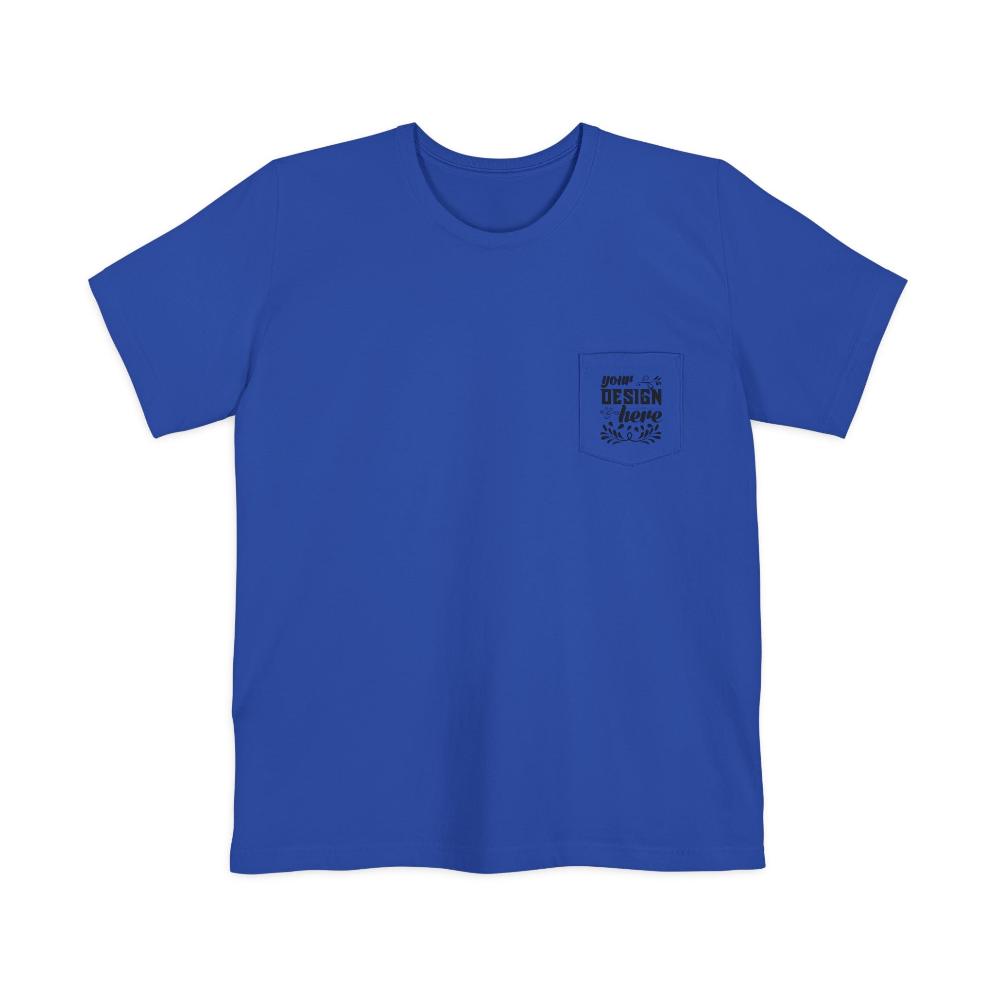 Customizable Bella+Canvas 3021 Unisex Pocket T-Shirt Retail Fit