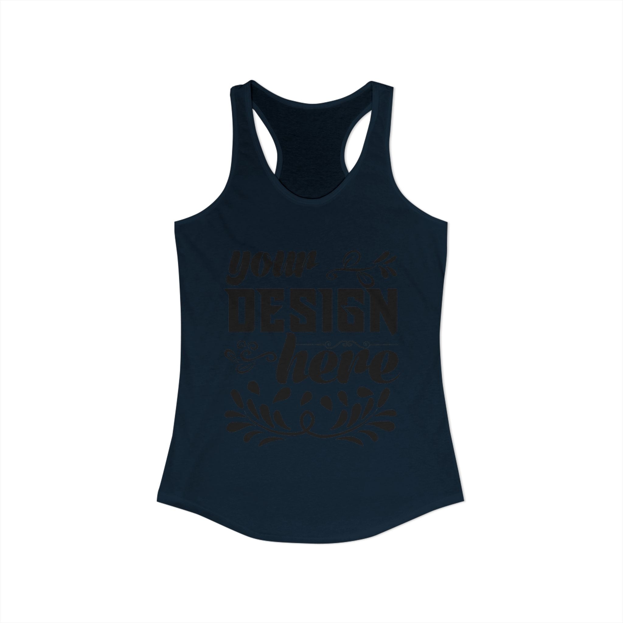 Customizable Next Level 1533 Womens Ideal Racerback Tank