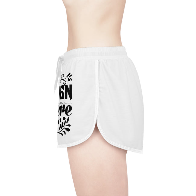 Customizable Women’s Relaxed Fit Polyester Drawstring Shorts