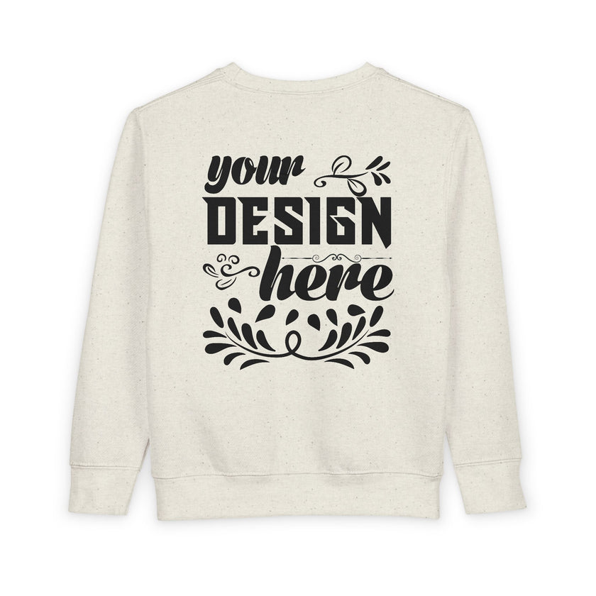 Customizable Rabbit Skins 3317 Toddler Fleece Sweatshirt