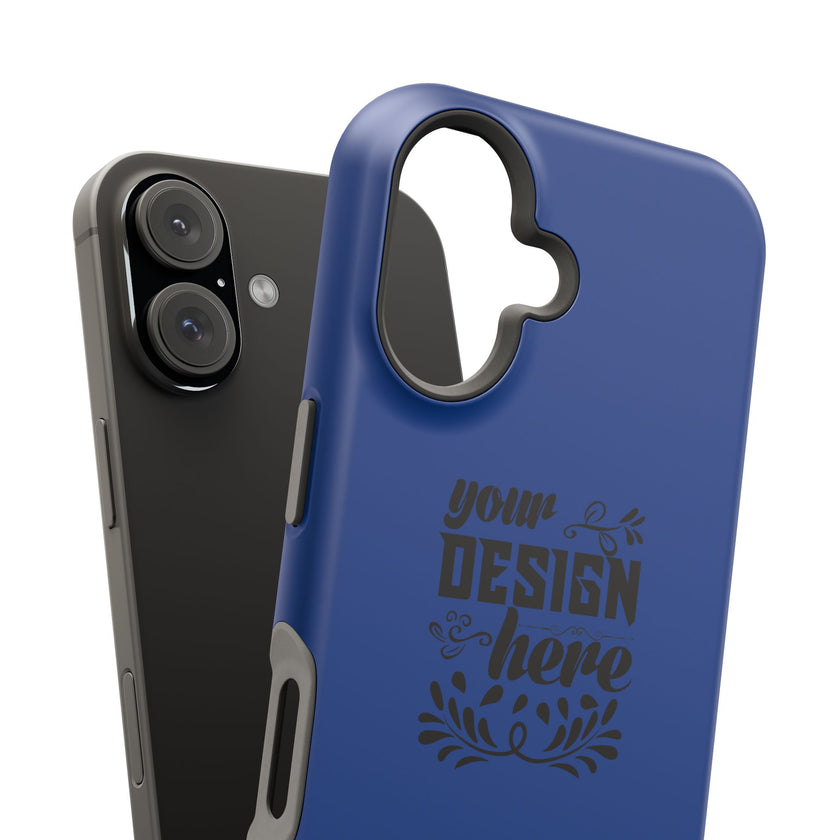 Customizable Magnetic Impact Resistant Phone Case Dual Layer Full Wrap
