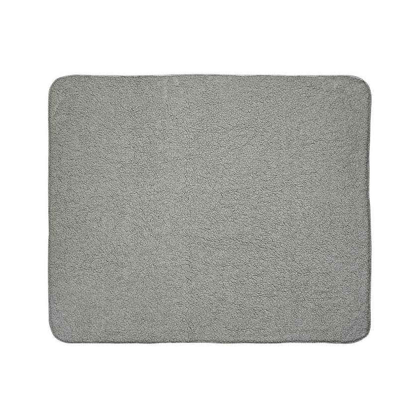 Customizable Fleece Sherpa Blanket 480gsm One Sided Print 2 Sizes