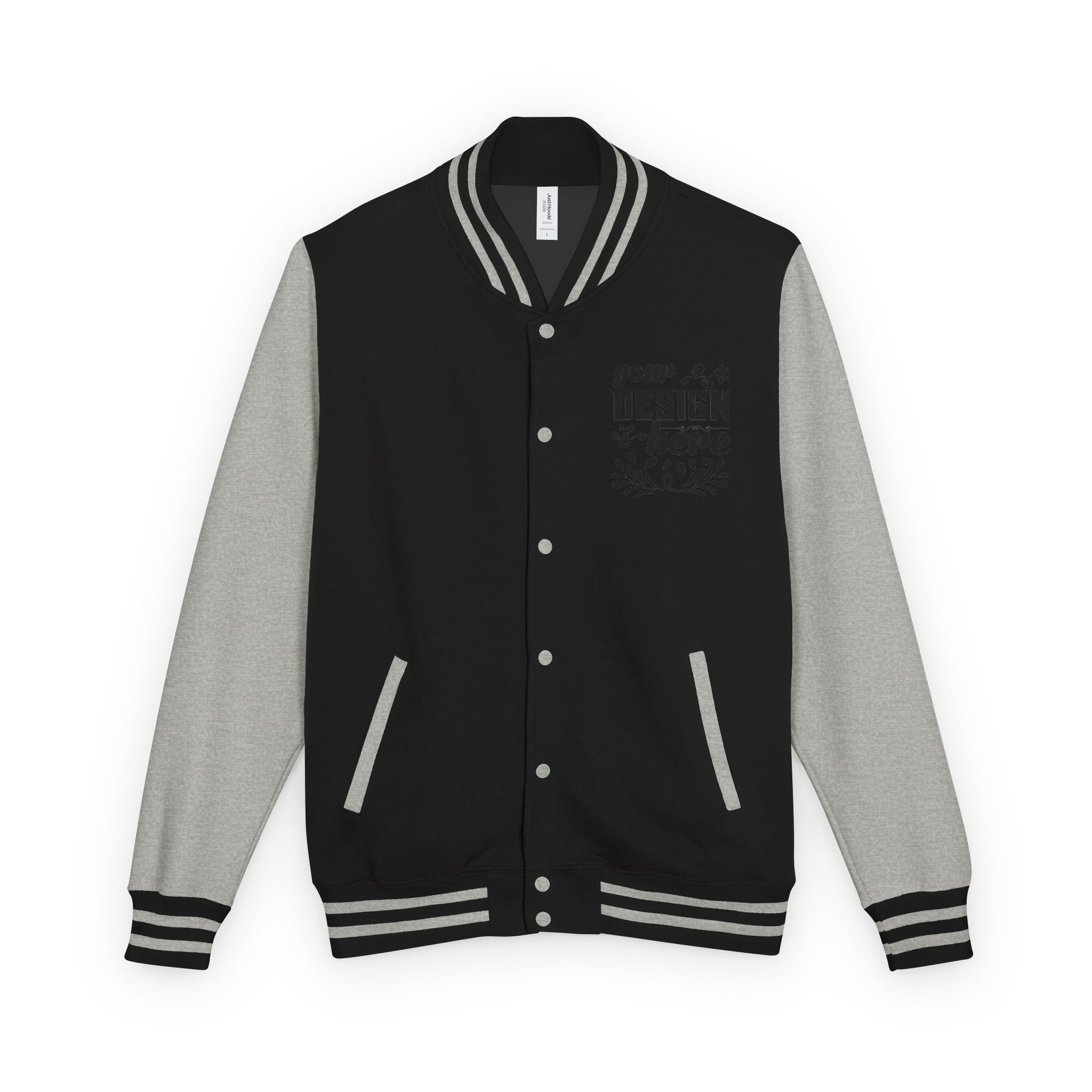 Customizable AWDis JH043 Unisex Heavyweight Letterman Jacket