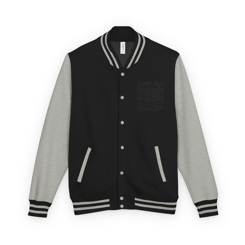 Customizable AWDis JH043 Unisex Heavyweight Letterman Jacket