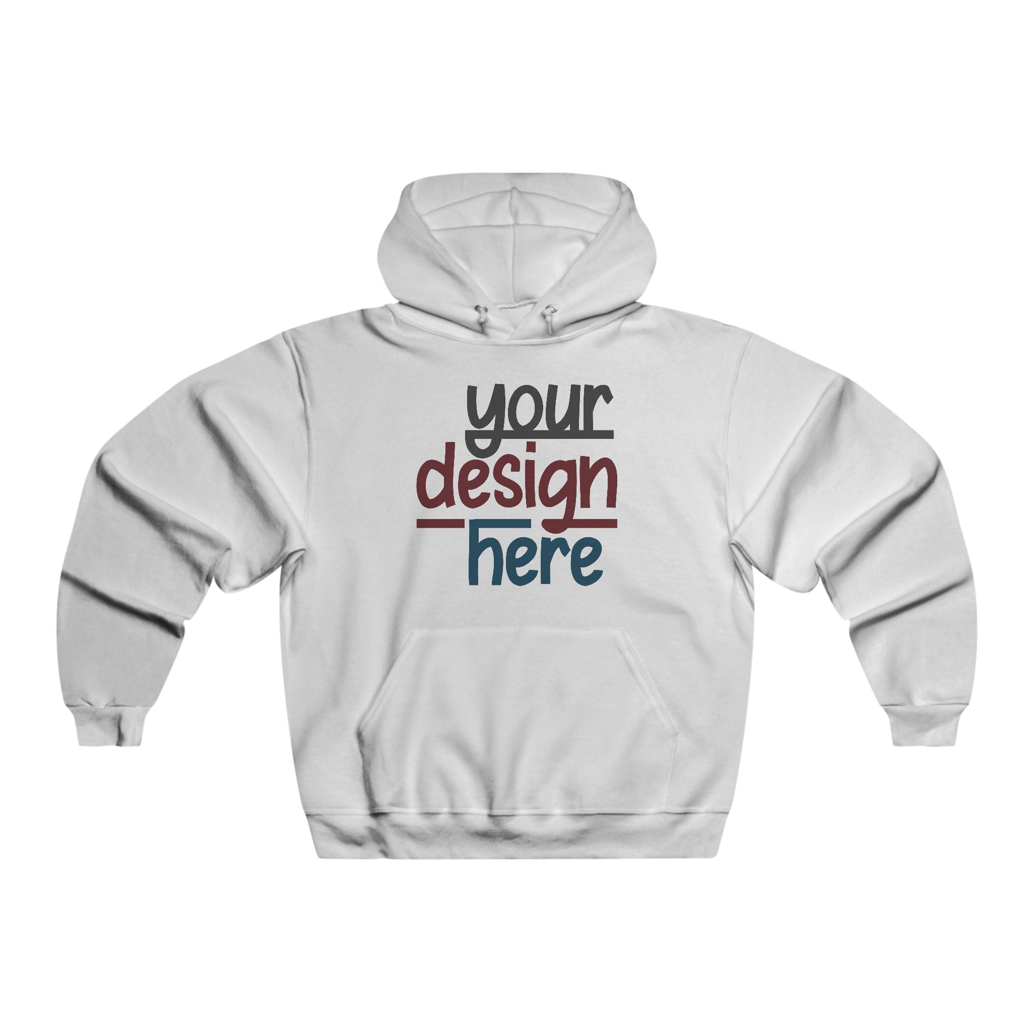 Customizable Jerzees 996MR Mens NuBlend Pullover Hoodie Sweatshirt