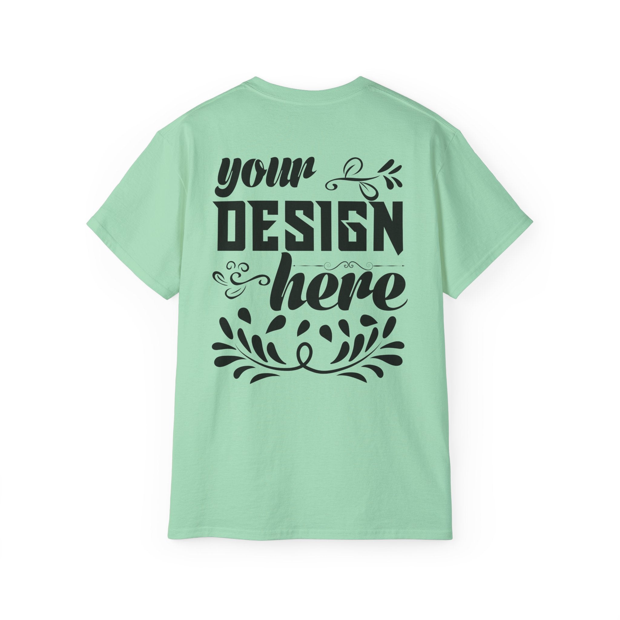 Customizable Gildan 2000 Unisex Ultra Cotton Crew Neck T-Shirt