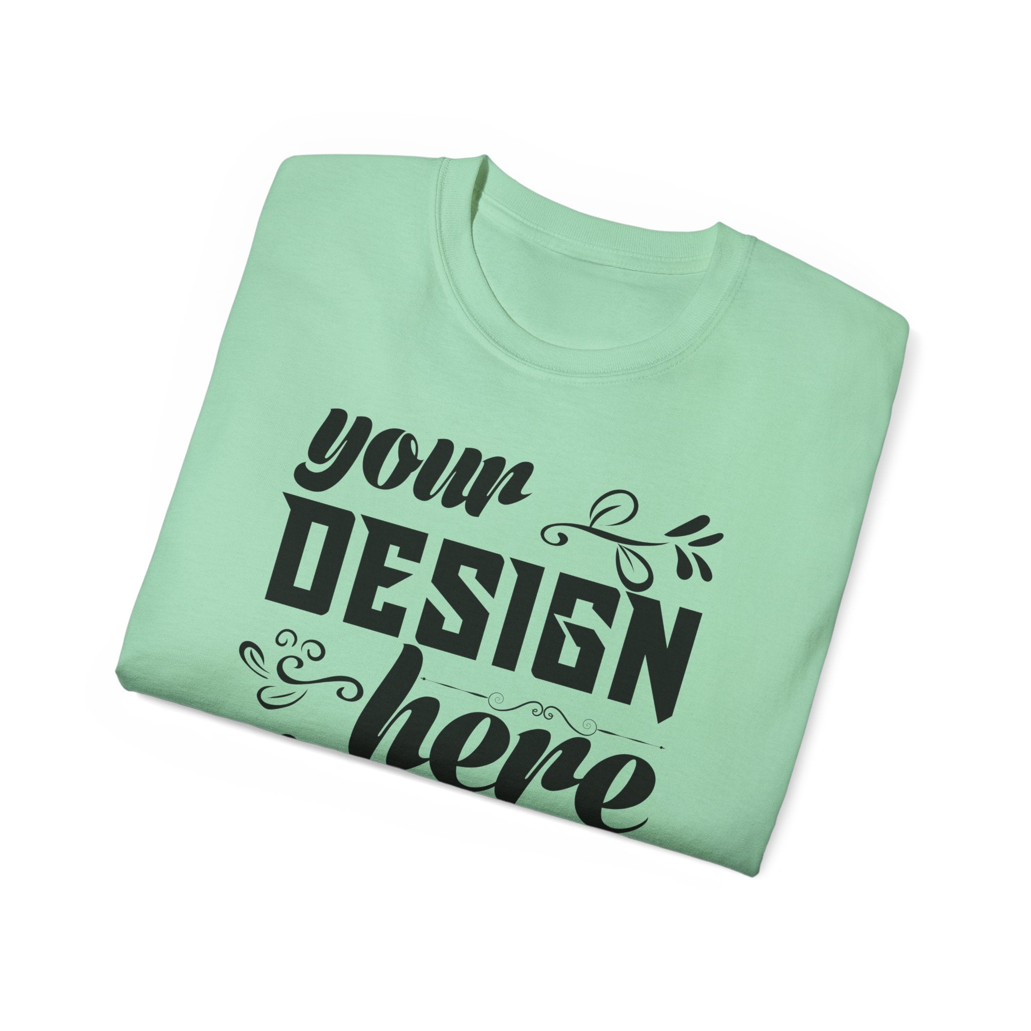 Customizable Gildan 2000 Unisex Ultra Cotton Crew Neck T-Shirt