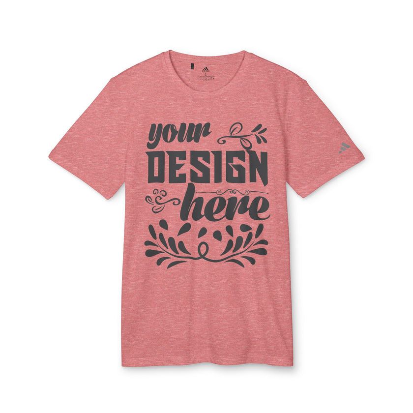 Customizable Adidas A376 Unisex Sport T-Shirt Regular Fit Performance