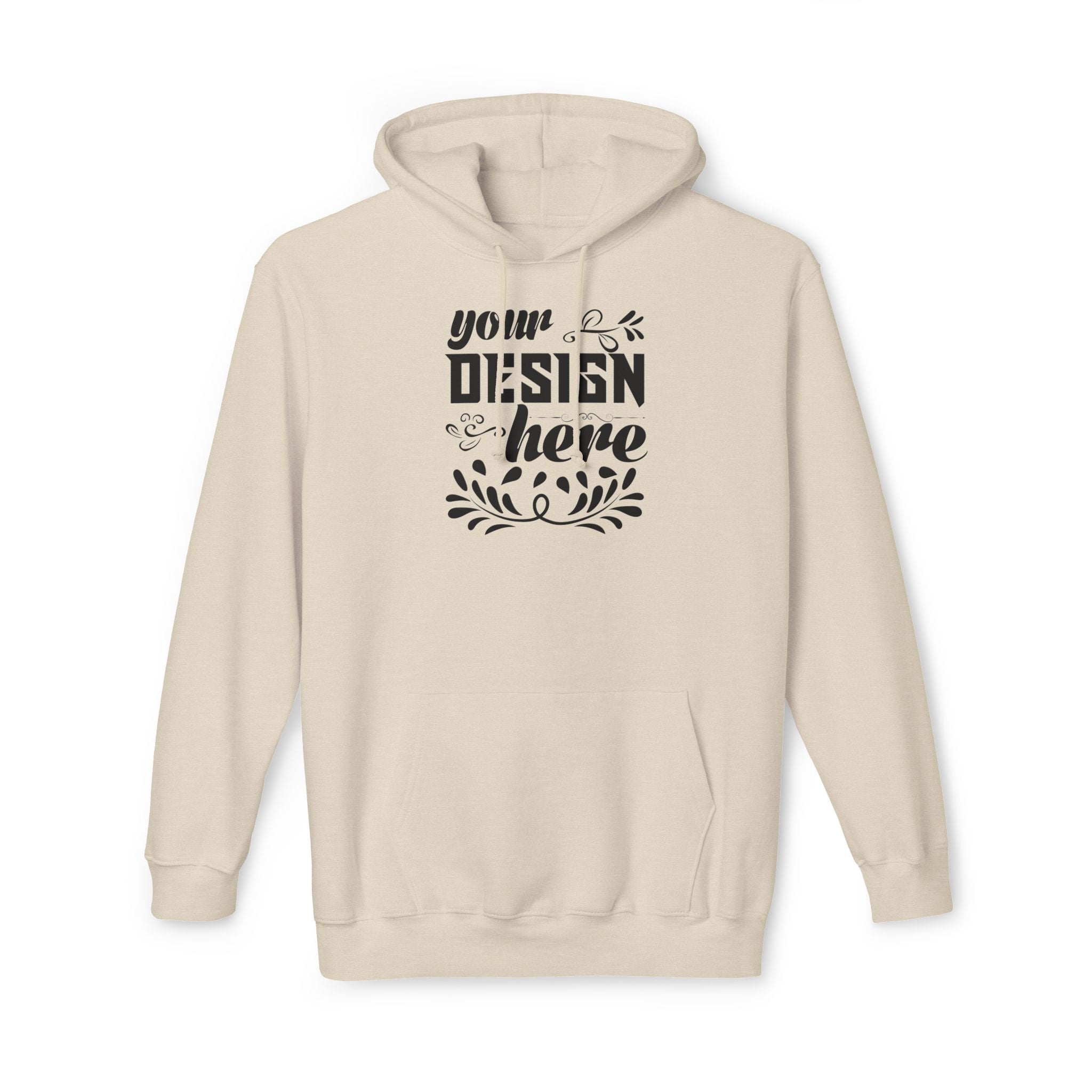 Customizable Bayside 960 Unisex Heavyweight Hooded Sweatshirt Made in US