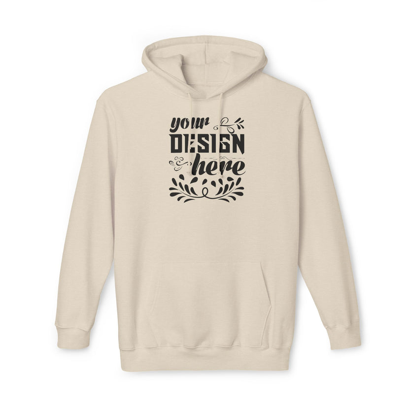 Customizable Bayside 960 Unisex Heavyweight Hooded Sweatshirt Made in US