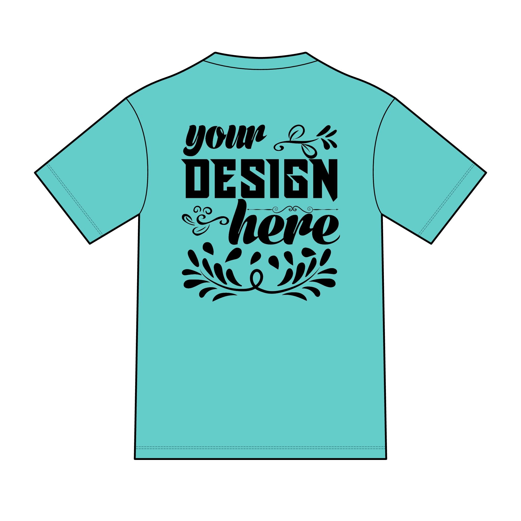 Customizable District DM130 Perfect Tri-Blend Unisex T-Shirt