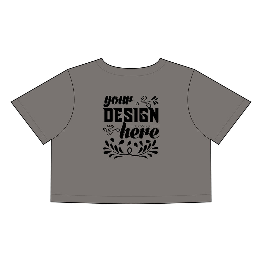 Customizable AS Colour 4089 Womens Heavy Faded Crop T Shirt